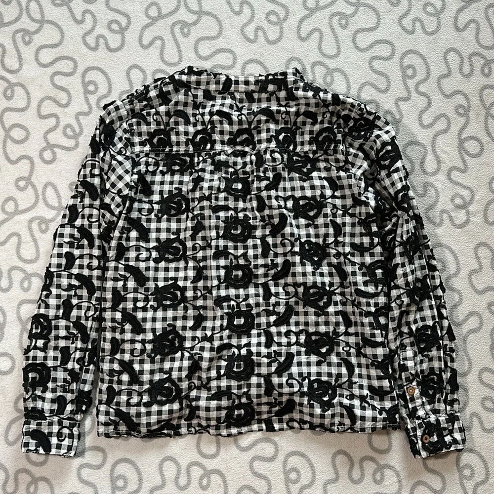 Anthropologie Pilcro The Whitney Trapeze Buttondown - Picture 3 of 6